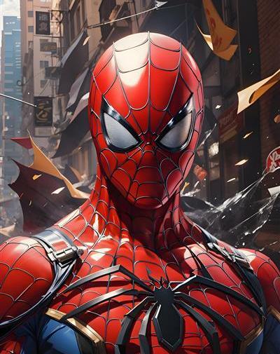 عکس مرد های عنکبوتی