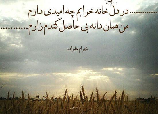 عکس پروفایل شعری مفهومی