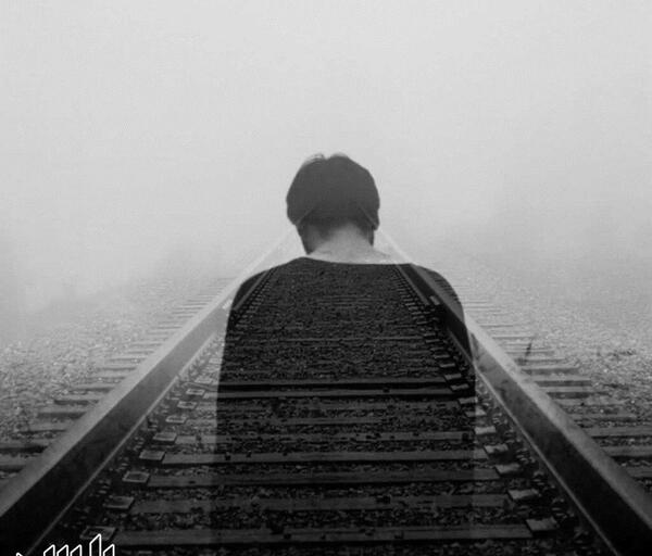 عکس مفهومی دلتنگی بدون متن