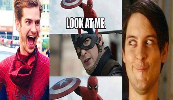 عکس های خنده دار از مرد عنکبوتی