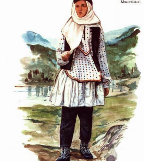 عکس زن و مرد با لباس بختیاری