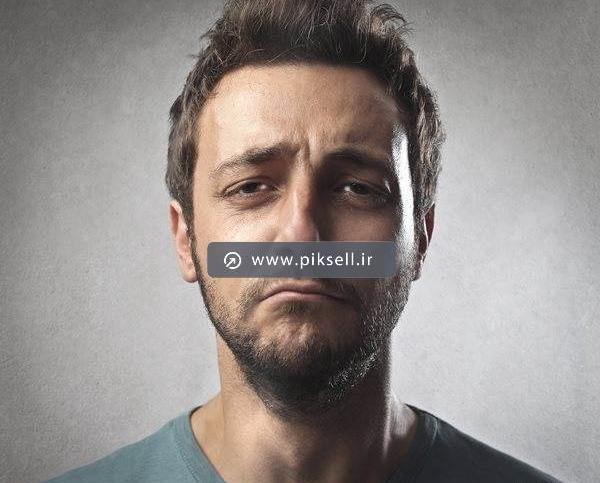عکس ناراحتی مرد