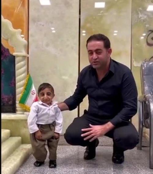 عکس مرد کوچک ترین