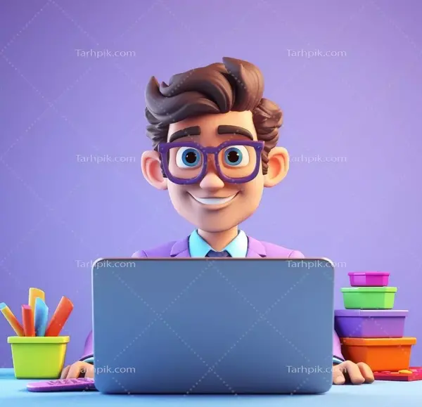 عکس کاریکاتوری مرد
