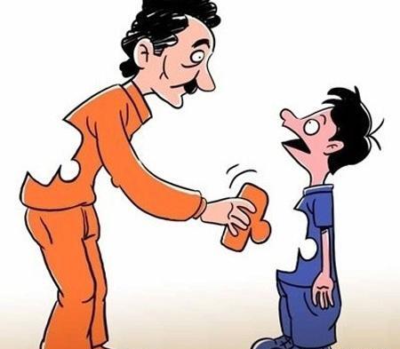 عکس کاریکاتوری مرد