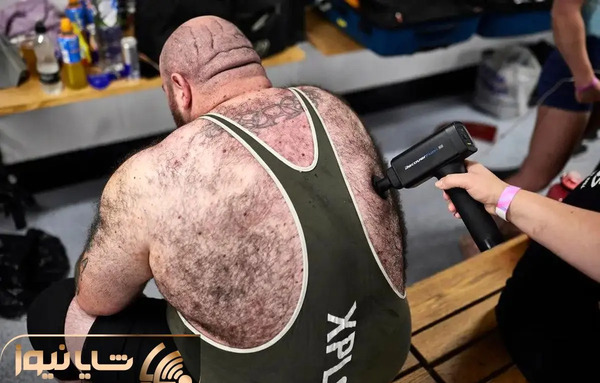 عکس مرد غول آسا