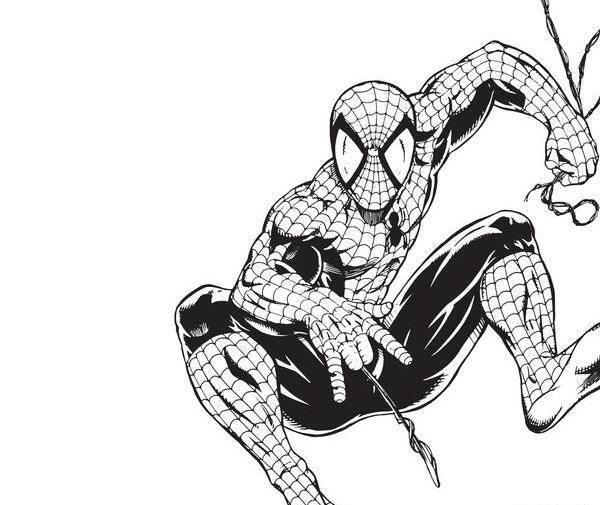 عکس مرد عنکبوتی سیاه برای تصویر زمینه