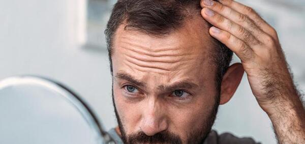 عکس مرد کچل با ریش بلند