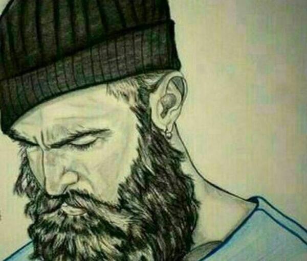 عکس پروفایل مرد جنگی