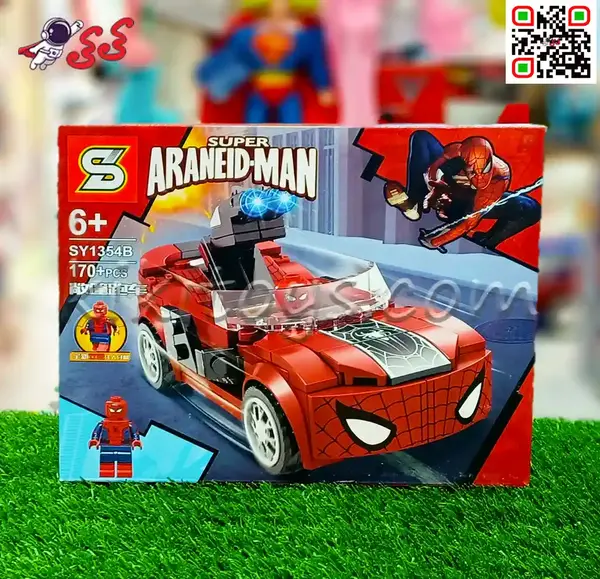 عکس ماشین پلیس مرد عنکبوتی
