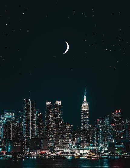 عکس ماه زیبا با کیفیت