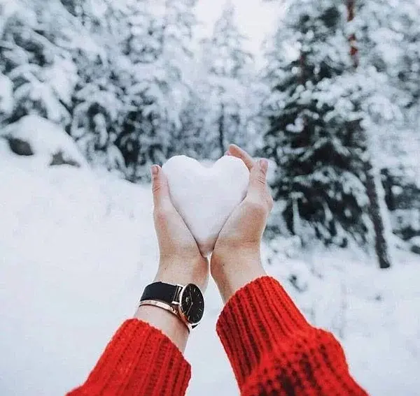 عکس ماه در زمستان