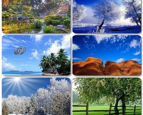 عکس تصاویر از مناظر زیبای طبیعت