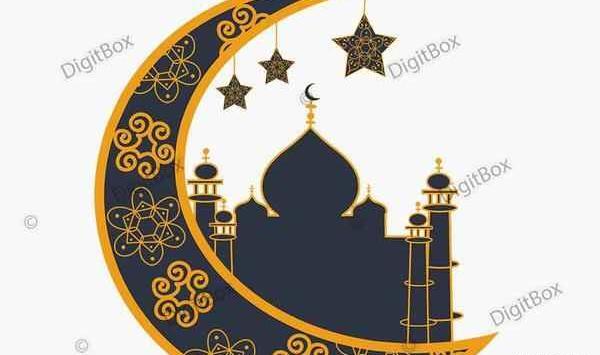 عکس هلال ماه طلایی