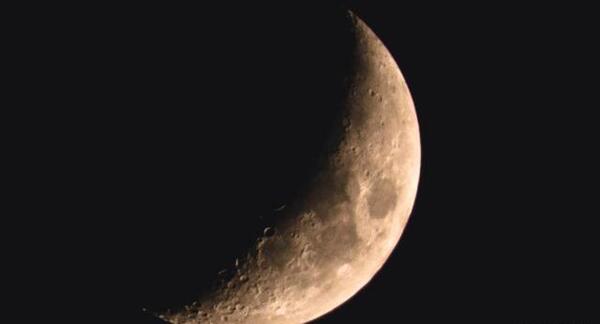 عکس ماه کامل در شب واقعی