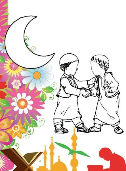 عکس کودکانه ماه رمضان