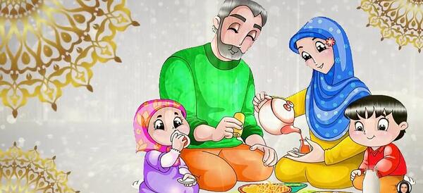 عکس کودکانه ماه مبارک رمضان