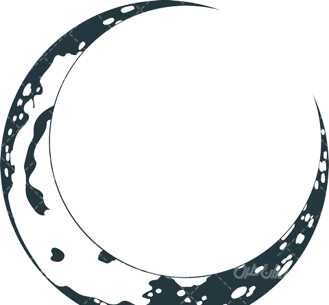 عکس ماه نقاشی ساده