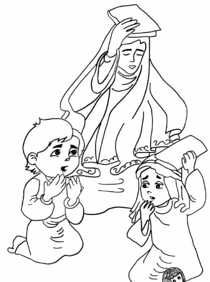 عکس نقاشی ماه رمضان
