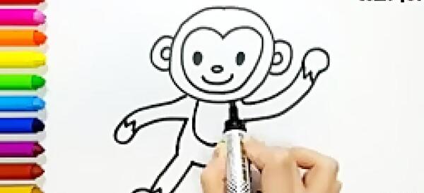 عکس میمون نقاشی میمون