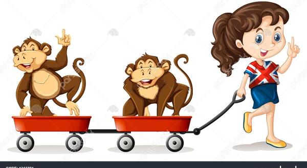 عکس دختری که شبیه میمون شد