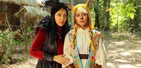 عکس بازیگر میمون در آهوی پیشونی سفید