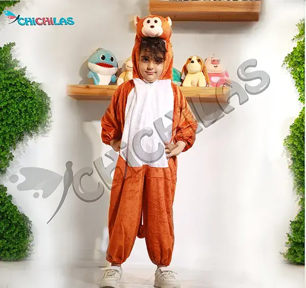 عکس میمون با لباس مشکی