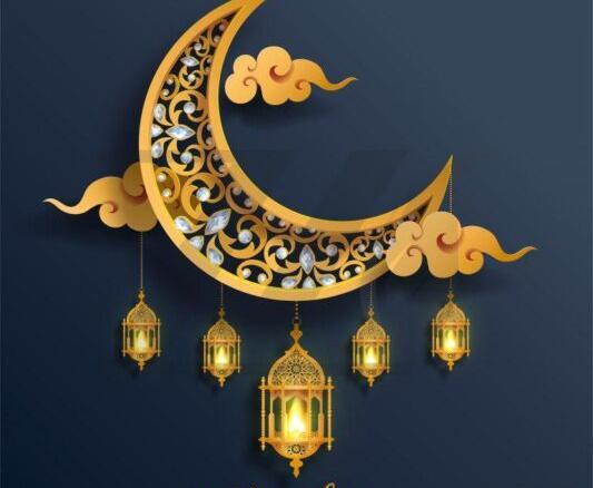 عکس نوشته حلول ماه مبارک رمضان
