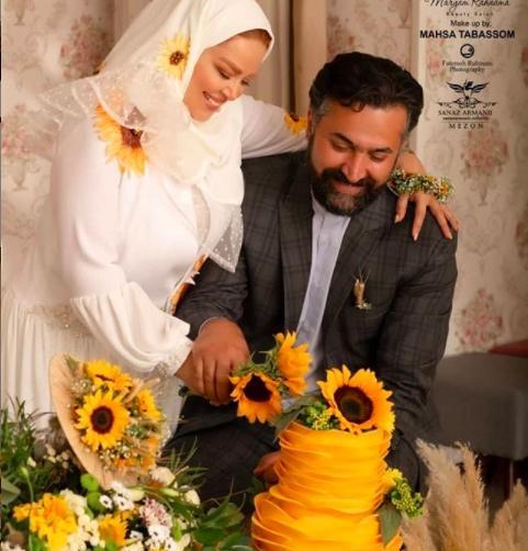 عکس سومین ماهگرد ازدواج