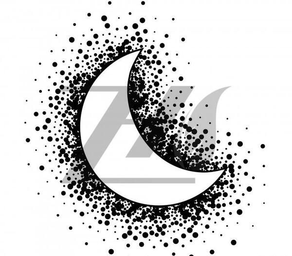 عکس هلال ماه قرمز