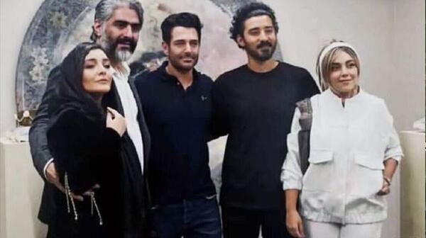 عکس ماه عسل محمدرضا گلزار