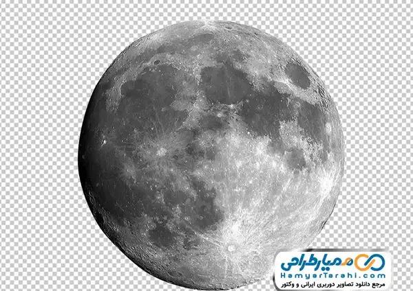 عکس ماه برای طراحی