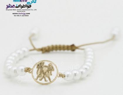 عکس دستبند ماه تولد طلا