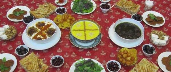 عکس سفره ماه مبارک رمضان