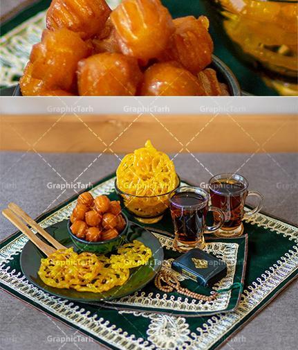 عکس سفره ماه مبارک رمضان