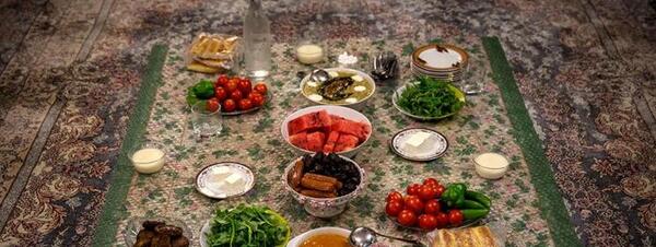عکس سفره ماه مبارک رمضان