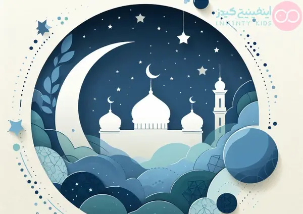 عکس نقاشی ماه ساده