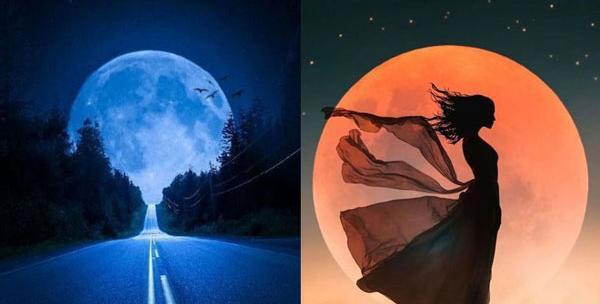 عکس های زیبا از ماه در شب