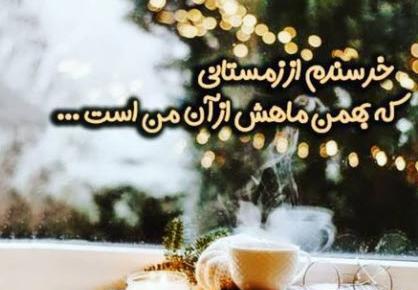 عکس نوشته ماه تولد بهمن