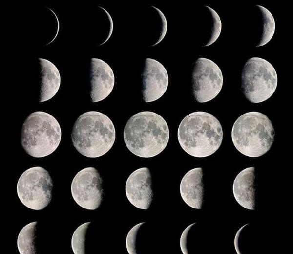 عکس کره ماه با تلسکوپ