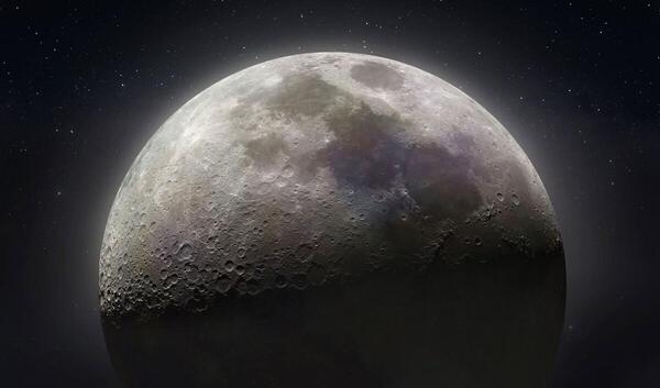 عکس کره ماه با تلسکوپ