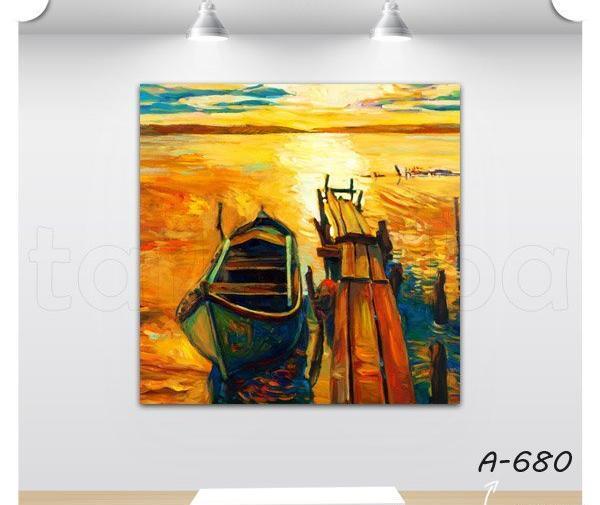 عکس نقاشی منظره ی زیبا