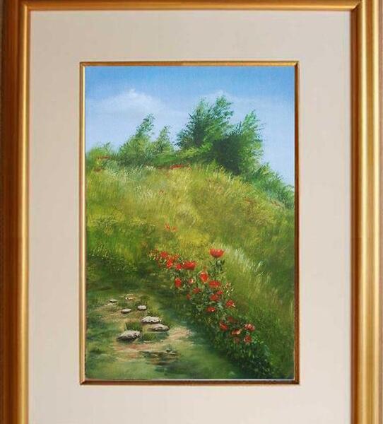 عکس نقاشی منظره با رنگ و روغن