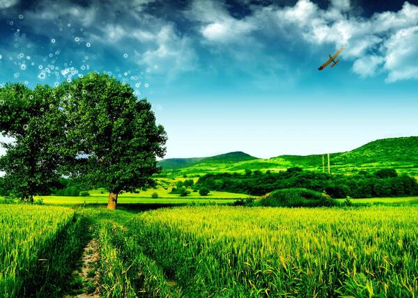 عکس منظره رویایی زیبا