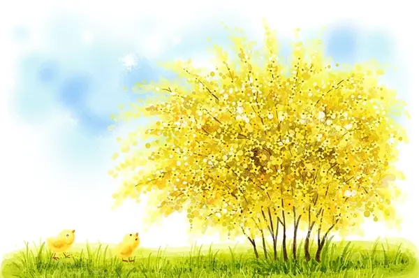 دانلود عکس منظره کارتونی
