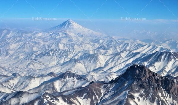 عکس منظره قله کوه