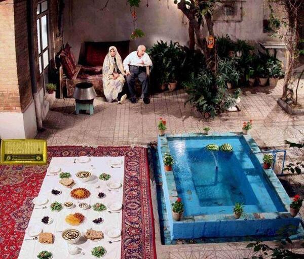 عکس منظره خانه قدیمی