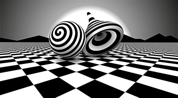 عکس منظره سیاه و سفید با کیفیت بالا
