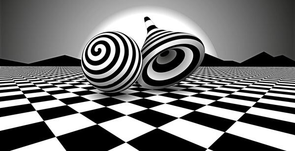 عکس منظره سیاه سفید hd