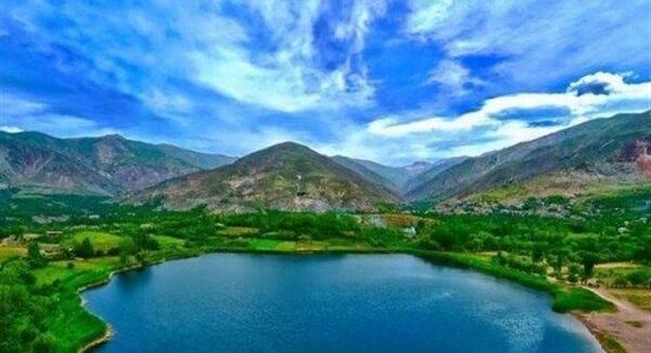 عکس منظره سبزه زار